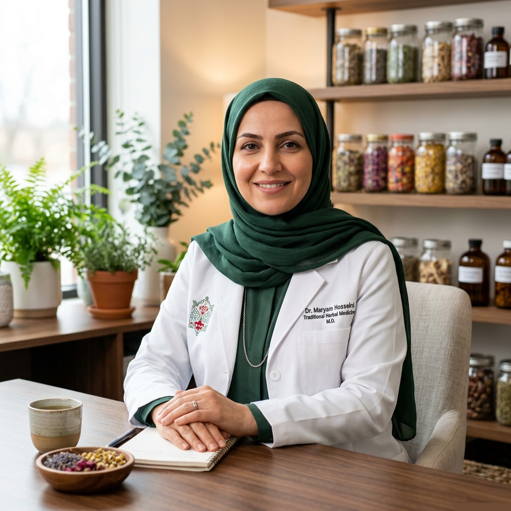 خانم صفایی متخصص طب گیاهی